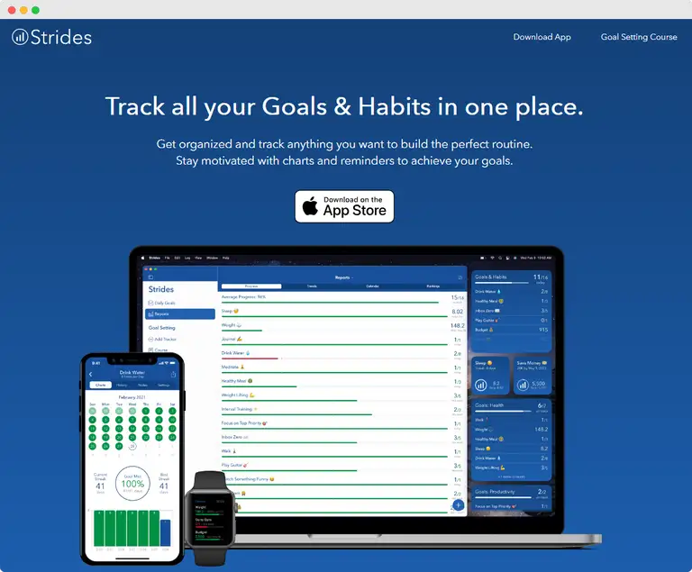 the best goal tracking apps